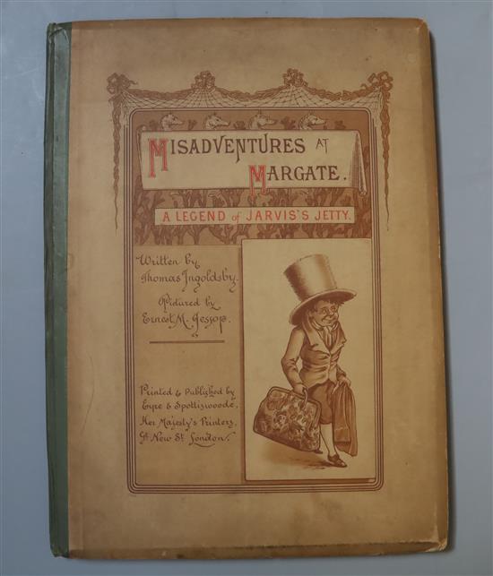 MARGATE: Ingoldsby, Thomas [R.H. Barham] - Misadventures at Margate - A Legend of Jarviss Jetty, folio, original